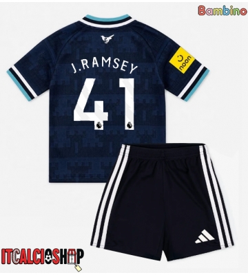 Newcastle United Jacob Ramsey #41 Seconda Maglia Bambino 2026-27 Manica Corta (+ Pantaloni corti)